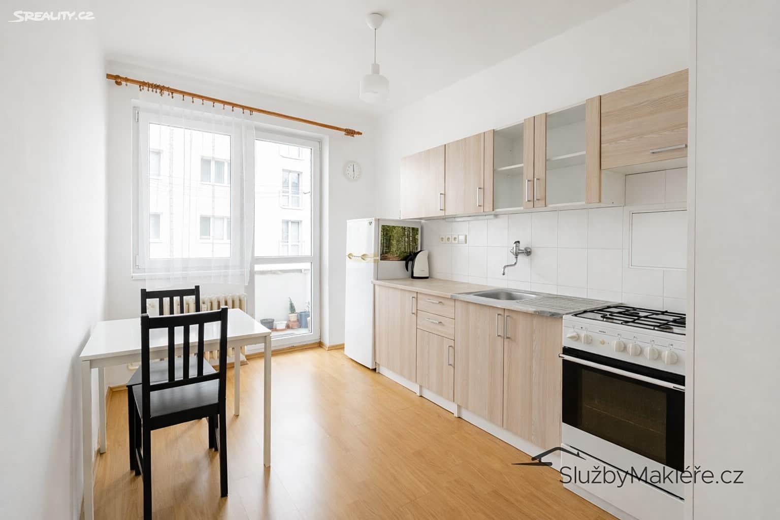 Kitchen + Dining Room before staging